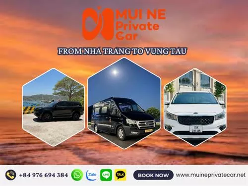 Private Car Service from Nha Trang to Vung Tau